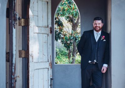 groom at The Convent Daylesford